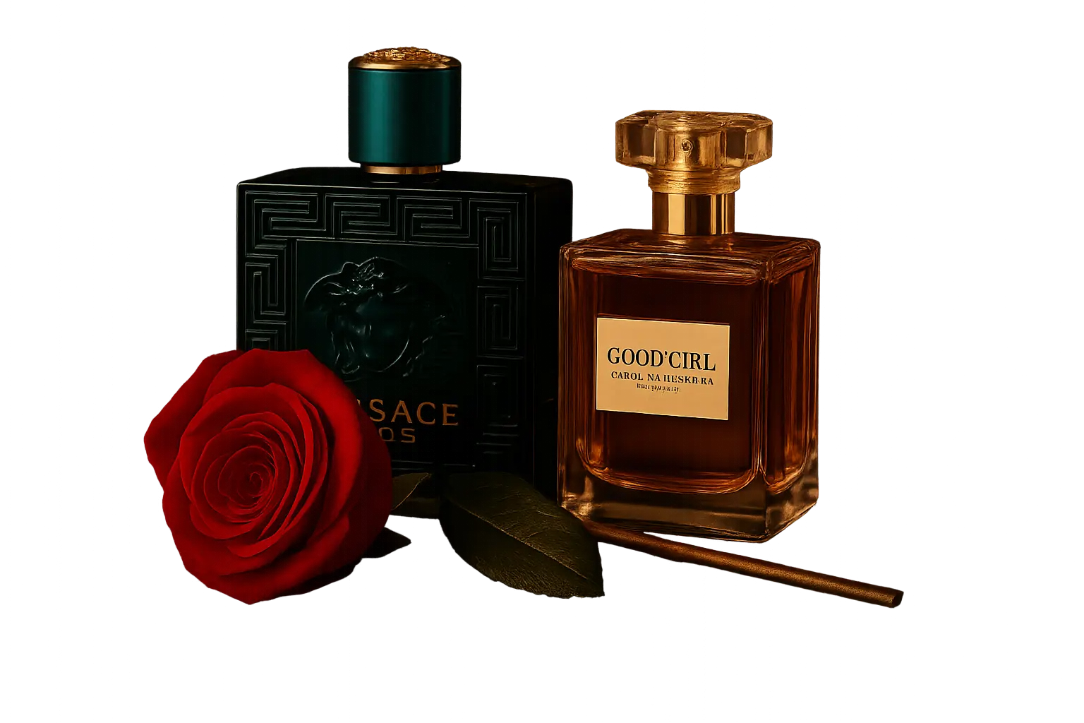 Perfume 3D representando a la marca Shesman